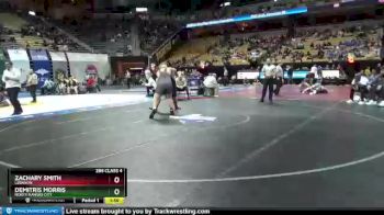 285 lbs Champ. Round 1 - Zachary Smith, Lebanon vs Demitris Morris, North Kansas City