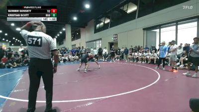 157 lbs Semis & 5th Wb (32 Team) - Gunner Gossett, Team Shutt RJ vs Kristian Scott, BRAWL Black