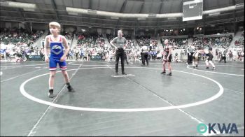 73 lbs Round Of 32 - Harleigh Hanning, Coweta Tiger Wrestling vs Forrest Basinger, HURRICANE WRESTLING ACADEMY