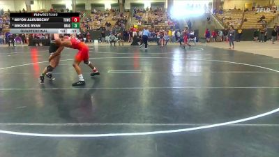 115 lbs Quarterfinal - Miyon Alkubechy, Team Clarksville TCWC vs Brooks Ryan, E3 Wrestling