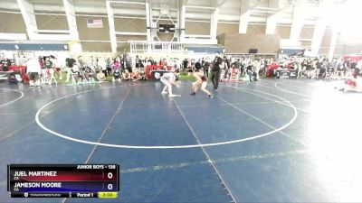 138 lbs Cons. Round 4 - Juel Martinez, CA vs Jameson Moore, CA