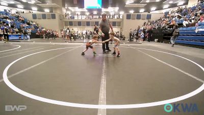 45 lbs Semifinal - Dallas Cabe, Grover Rains Wrestling Club vs Trek Castor, Woodward Youth Wrestling