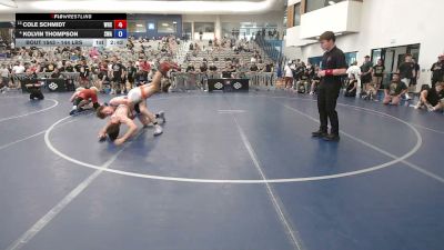 144 lbs Champ. Rd Of 16 - Cole Schmidt, Windsor High School vs Kolvin Thompson, Sanderson Wrestling Academy