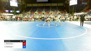 132 lbs Rnd Of 64 - Levi Richmond, Pennsylvania vs Erik Rodriguez, Illinois