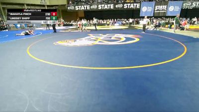 Girls 3A 170 lbs Semifinal - Makayla Finch, Stanwood (Girls) vs Lindsey Shipp, Peninsula (Girls)