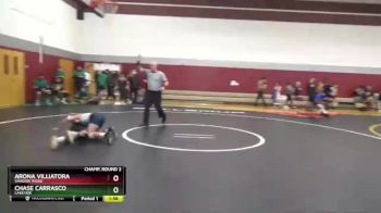 106 lbs Champ. Round 2 - Arona Villiatora, Shadow Ridge vs Chase Carrasco, Lakeside