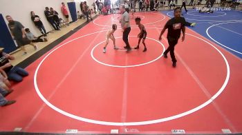 58 lbs Consi Of 4 - Uzziah Clark, Pin-King All Stars vs Braxton Ellis, Salina Wrestling Club