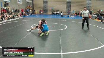 140 lbs Round 4: 10:30am Sat. - Bohdan Martynowicz, South Anchorage High School vs William Lindsey, Palmer High School