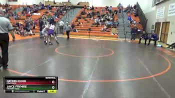 132 lbs Semifinal - Hayden Kuhn, Crestview vs Jayce Frymire, Fremont Ross