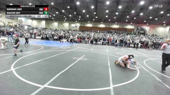 106 lbs Round Of 16 - Nakoah Lehi, Hidden Springs Wolves vs Dalton Key, Patriot Mat Club