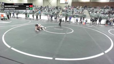 102 lbs Round Of 16 - Maximus McGath, Argonaut Jr Mustangs vs Cade Ruckle, Gold Rush Wrestling