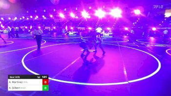 95 lbs Quarterfinal - Achilles Martinez, Grindhouse WC West vs Anthony Gilbert, Bear Cave WC