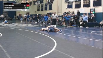 107 lbs Semifinal - Jack Anello, Blair Academy vs Evan Cies, Malvern Prep