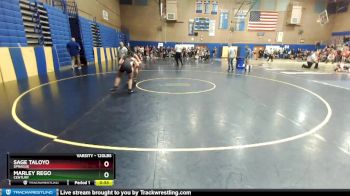 120lbs Cons. Round 4 - Sage Taloyo, Sprague vs Marley Rego, Century