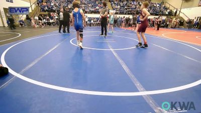 84 lbs Quarterfinal - William Thompson, IRONMEN Wrestling Club vs Jagger Freeman, Dark Cloud Wrestling Club