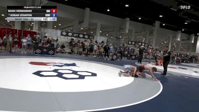 52 lbs Cons. Round 6 - Noah Hernandez, Ruthless Wrestling Club vs Josiah Stanton, Bloomington South Wrestling Club