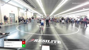 73 lbs 3rd Place - Cooper Williams, Bloomsburg vs Sawyer Hatch, Honeoye Falls