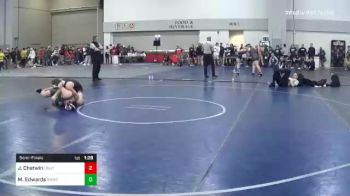 150 lbs Semifinal - Jed Chatwin, Union vs Max Edwards, Snow Canyon