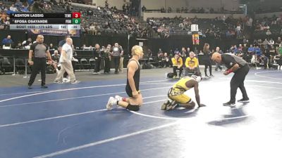 175 lbs Consi Of 8 #2 - Ashton Lassig, Temecula Valley (SS) vs Efosa Osayande, Peninsula (SS)