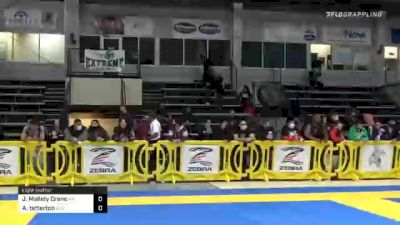 Jessica Mallely Crane vs Abbigayle Tetterton 2020 American National IBJJF Jiu-Jitsu Championship