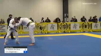 Arnaldo Maidana De Oliveira vs Alika K. Angerman 2020 Atlanta International Open IBJJF Jiu-Jitsu Championship