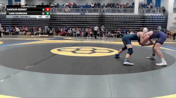 126 lbs Cons. Round 2 - Dawson Berndt, Fremont Ross vs Liam Harrigan, Anthony Wayne