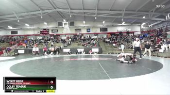 174 lbs Cons. Round 2 - Colby Teague, Mount Olive vs Wyatt Reisz, Colorado School Of Mines