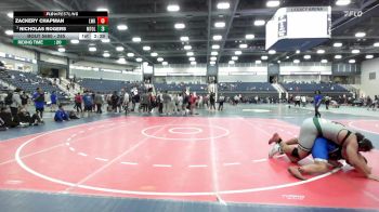 285 lbs 1st Place Match - Zackery Chapman, Lindsey Wilson (Ky.) vs Nicholas Rogers, Mt. Olive