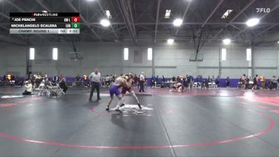 157 lbs Champ. Round 1 - Joe Penchi, Wisconsin-La Crosse vs Michelangelo Scalera, Loras