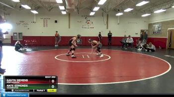 106 lbs Quarterfinal - Nate Edmonds, Washington vs Gavyn Siemens, Fort Madison