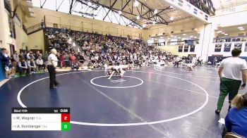 133 lbs Consi Of 16 #2 - Mason Wagner, Faith Christian Academy vs Ashton Romberger, Chambersburg