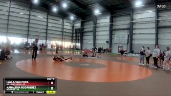 74 lbs Finals (8 Team) - Layla Van Cura, Big Money Movin vs Karalena Rodriguez, NE United