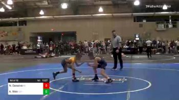 76 lbs Prelims - Nico Desalvo, M2 vs Allen Woo, Izzy Style Wrestling