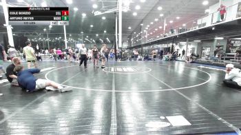 122 lbs Rr Rnd 3 - Cole Borzio, Steller Trained Seripas - HSC vs Arturo Reyes, Mat Assassins White - HSC