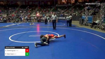 61 lbs Consolation - Cruzer Dominguez, MWC Wrestling Academy vs Preston Morrison, Scn