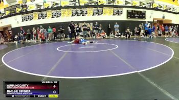 118 lbs Semifinal - Auna McCarty, Beech Grove Wrestling Club vs Daphne Pavnica, Midwest Xtreme Wrestling