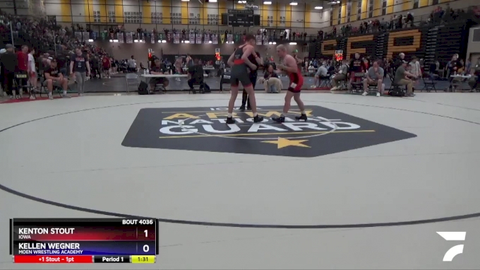 138 lbs Quarterfinal - Kellen Wegner, Moen Wrestling Academy vs Kenton ...