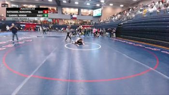 132 lbs Cons. Round 3 - Gabriel Verdin, Plano West vs Nathaniel Burchfiel, Rockwall Heath
