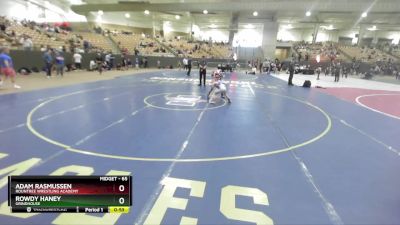 65 lbs Quarterfinal - Rowdy Haney, Grindhouse vs Adam Rasmussen, Rountree Wrestling Academy