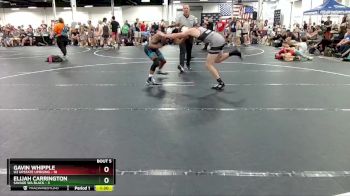 132 lbs Round 3 (4 Team) - Elijah Carrington, Savage WA Black vs Gavin Whipple, U2 Upstate Uprising