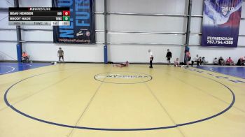 127 lbs Rr Rnd 3 - Beau Heniser, Indiana Outlaws Silver vs Brody Hade, TNWC Black