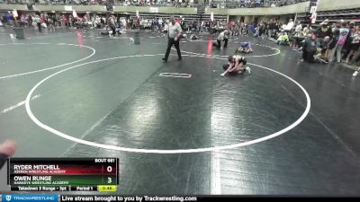 80 lbs Semifinal - Owen Runge, Hawkeye Wrestling Academy vs Ryder Mitchell, Askren Wrestling Academy