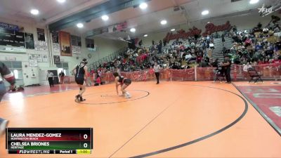 125 lbs Cons. Round 3 - Laura Mendez-Gomez, Huntington Beach vs Chelsea Briones, Heritage