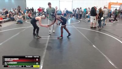 115/122 Semifinal - Denim Barber, Independent vs Kj Carberry, C2X