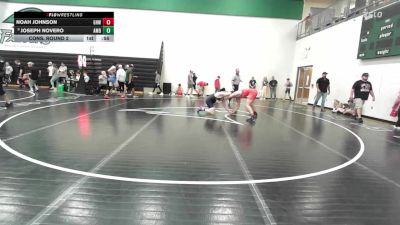 165 lbs Cons. Round 2 - Noah Johnson, Greater Heights Wrestling vs Joseph Novero, AMDG