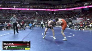 3A-165 lbs Champ. Round 1 - Ethan McDonald, Indianola vs Rigley Koch, Prairie, Cedar Rapids