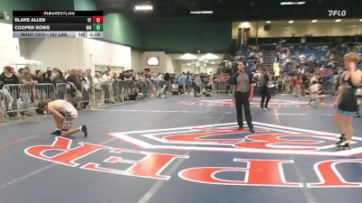 157 lbs Round Of 64 - Blake Allen, VT vs Cooper Rowe, MN
