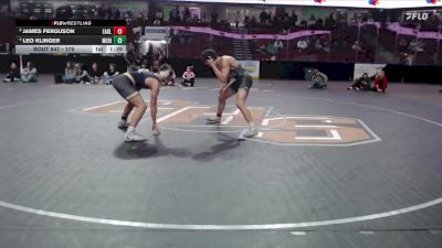 175 lbs 1st Place Match - Leo Klinger, Meridian vs James Ferguson, Eagle
