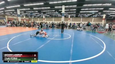 115 lbs Round 4 - Anthony Landrum, Betterman Elite Wrestling vs Tyler Pitzele, Grapevine Wrestling Club