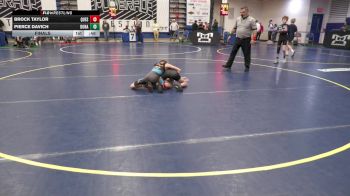 72 lbs Final - Brock Taylor, Quest W.C. vs Pierce Davich, Donahue W.A.